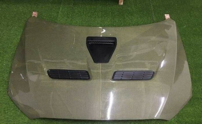 Kevlar Carbon Fiber CF Mitsubishi Lancer Evo X Hood For Inspira Lancer