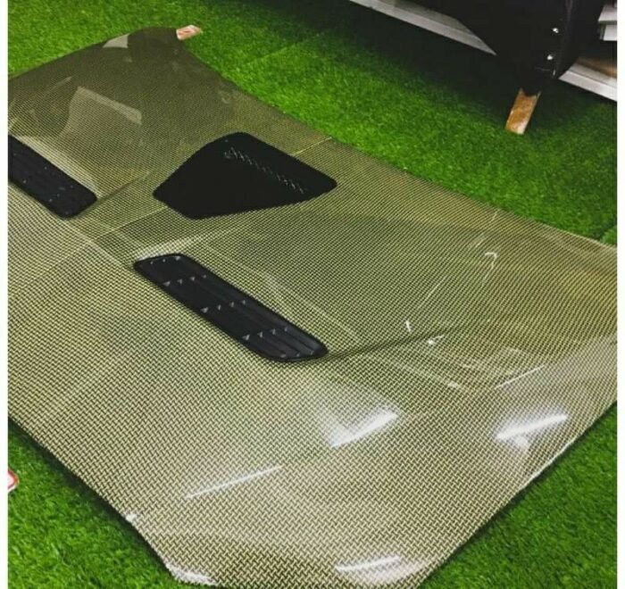 Kevlar Carbon Fiber CF Mitsubishi Lancer Evo X Hood For Inspira Lancer - Image 3