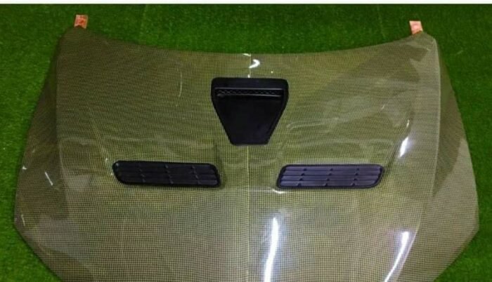 Kevlar Carbon Fiber CF Mitsubishi Lancer Evo X Hood For Inspira Lancer - Image 5