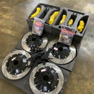 BREMBO GT4 4pot with E-brake CALIPER REAR SET E-BRAKE TYPE