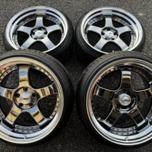 Brand New JDM Stepped rim SSR Professor SP1 19×9.5J 10.5J Rims and Tyres.
Compatible with Crown, Majesta, Celsior, Mark X, Cima, Fuga, Alphard, Vellfire,lancer X/Evo X and other sedans.