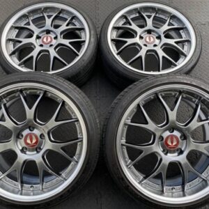 Brand New Deep rim Aimgain G2M 8.5J/9.5J wheels and tyres for Lancer Sedans Toyota Crown, Majesta, Alphard, Vellfire (30/20), Estima, Elgrand, Skyline, and Cima.