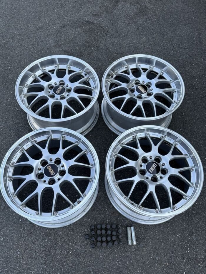 BBS RS902/RS903 18-inch 8.5j+36 9.5j+38 FORGED 5H 114.3 BBS nuts and lock nuts included Crown Estate