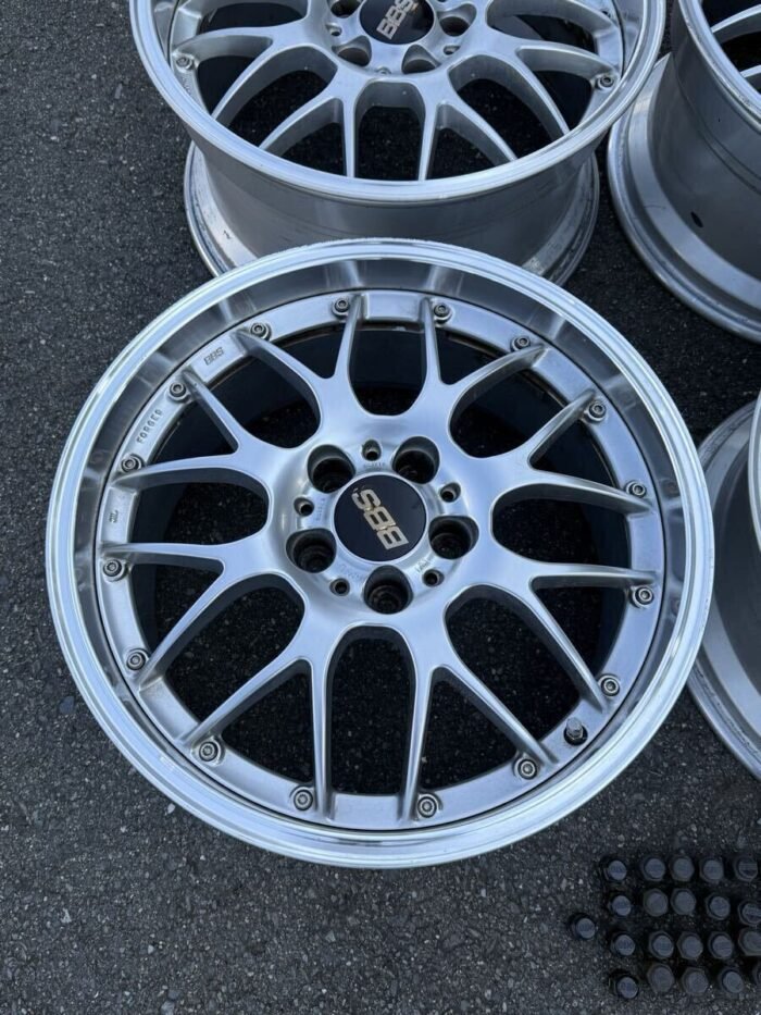BBS RS902/RS903 18-inch 8.5j+36 9.5j+38 FORGED 5H 114.3 BBS nuts and lock nuts included Crown Estate - Image 3
