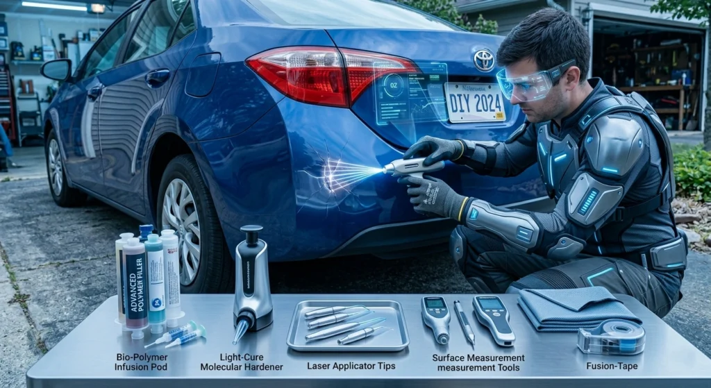 How to Fix a Car's Plastic Bumper Damage