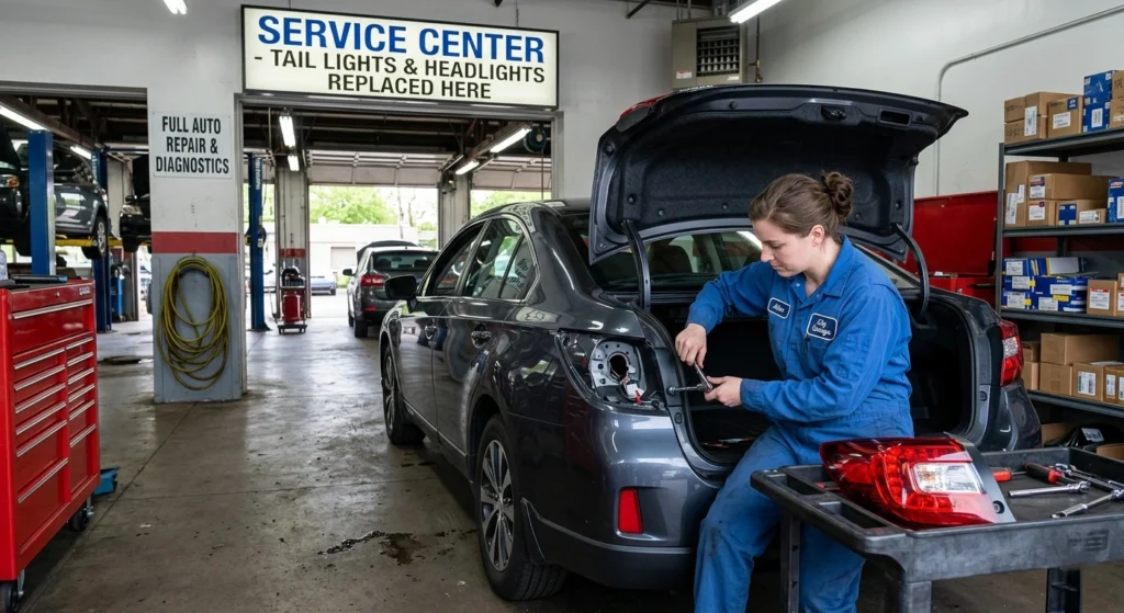 Where to Get A Tail Light Replaced