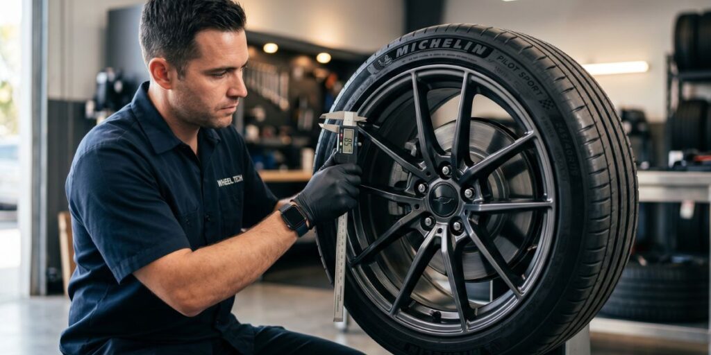 how to measure car rim size