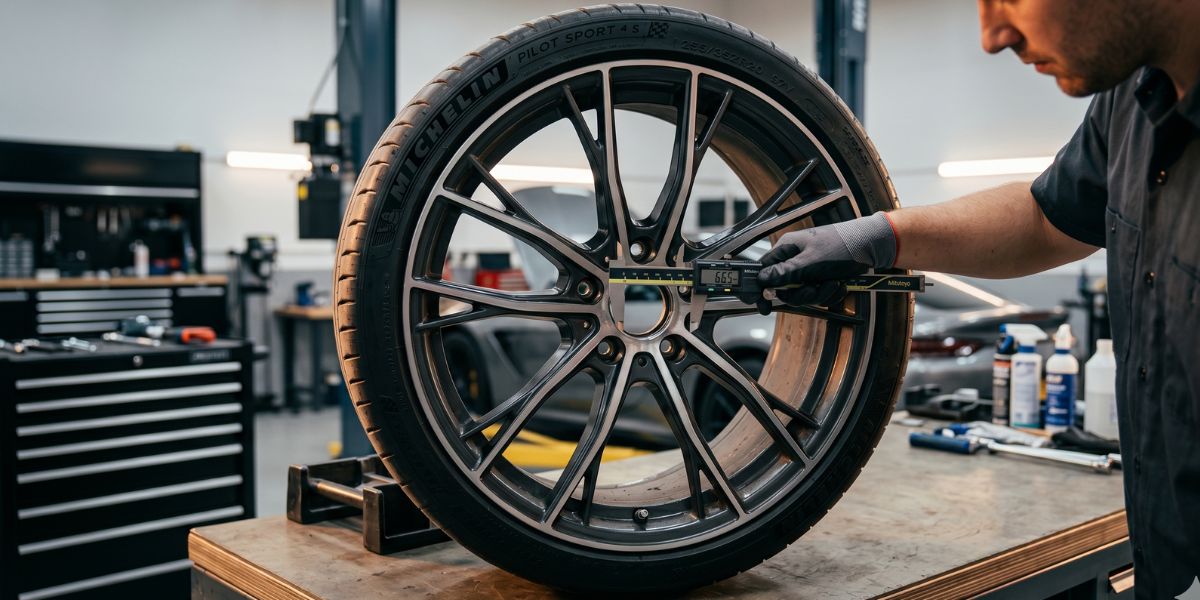 how to measure car rims
