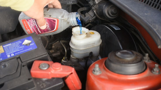 how to add brake fluid to car