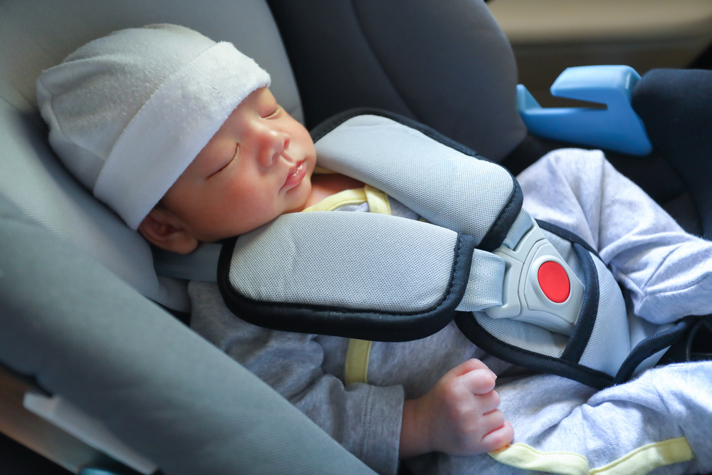 when to remove newborn insert from car seat