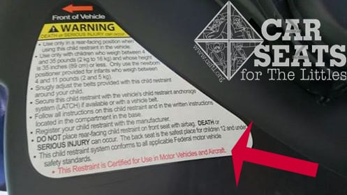 what does ffa approved car seat really mean