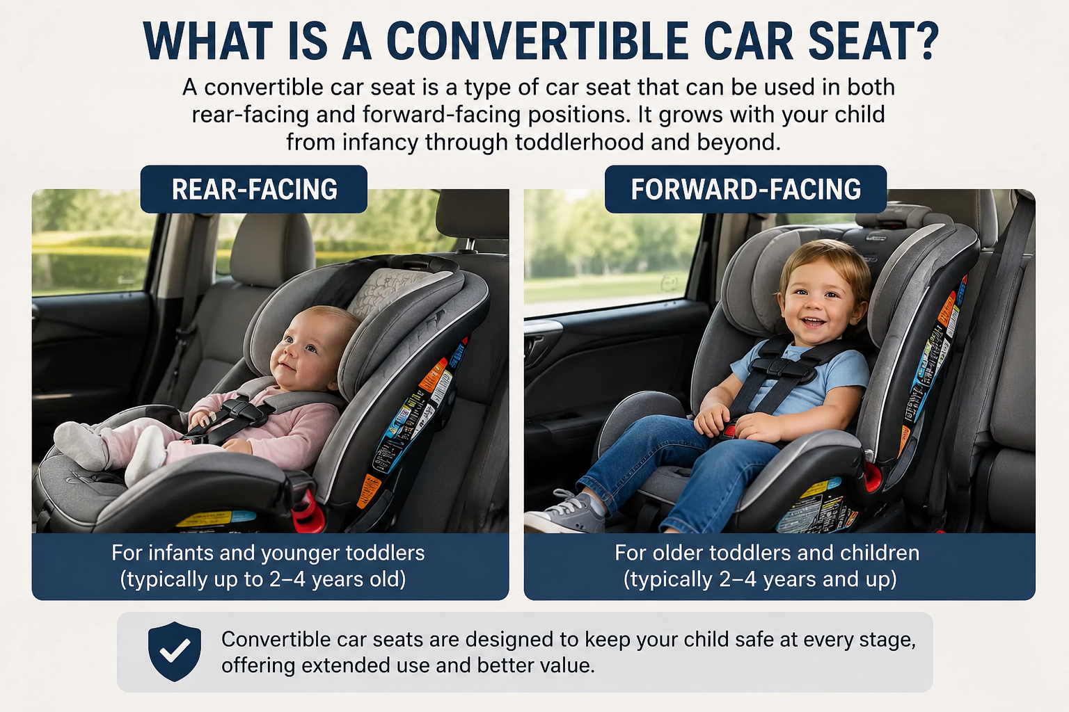 what is a convertible car seat