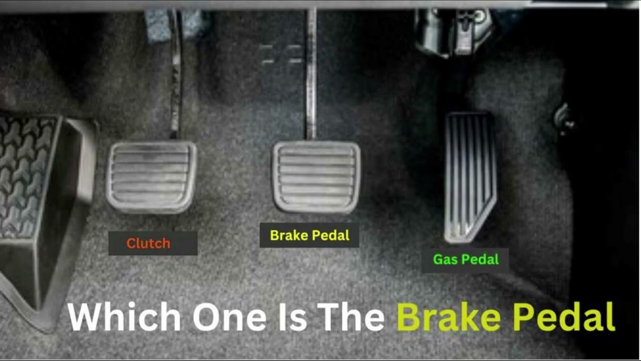 which one is the brake in the car